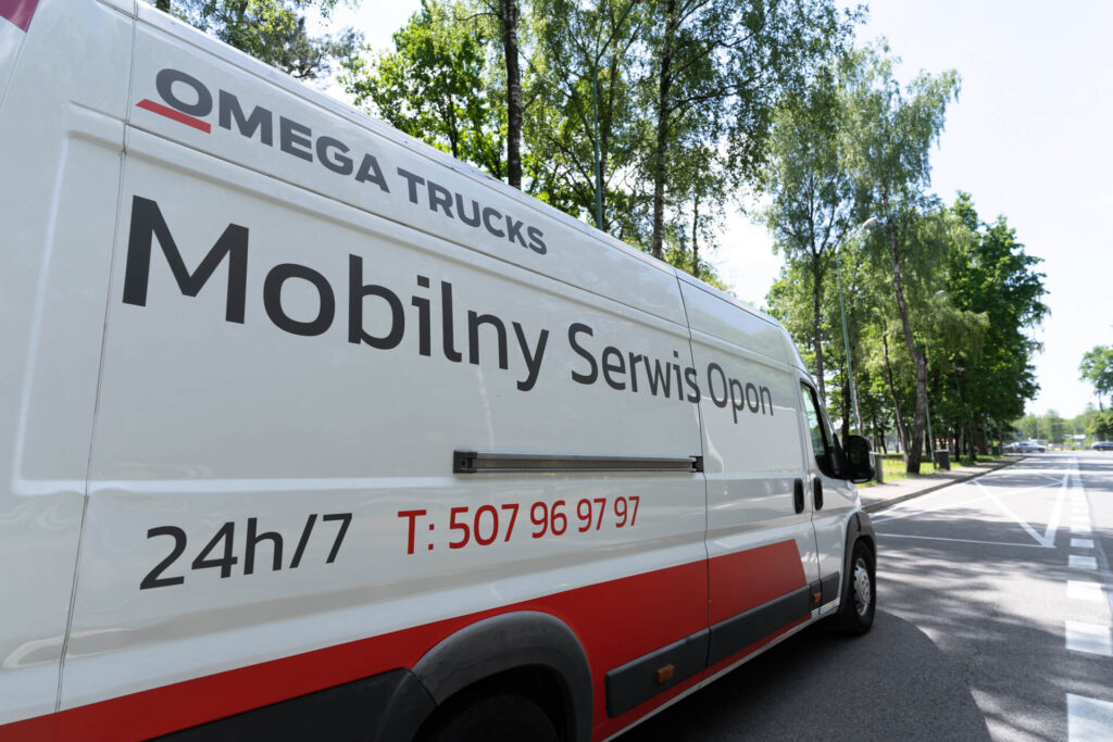 Mobilny serwis opon Omega Trucks