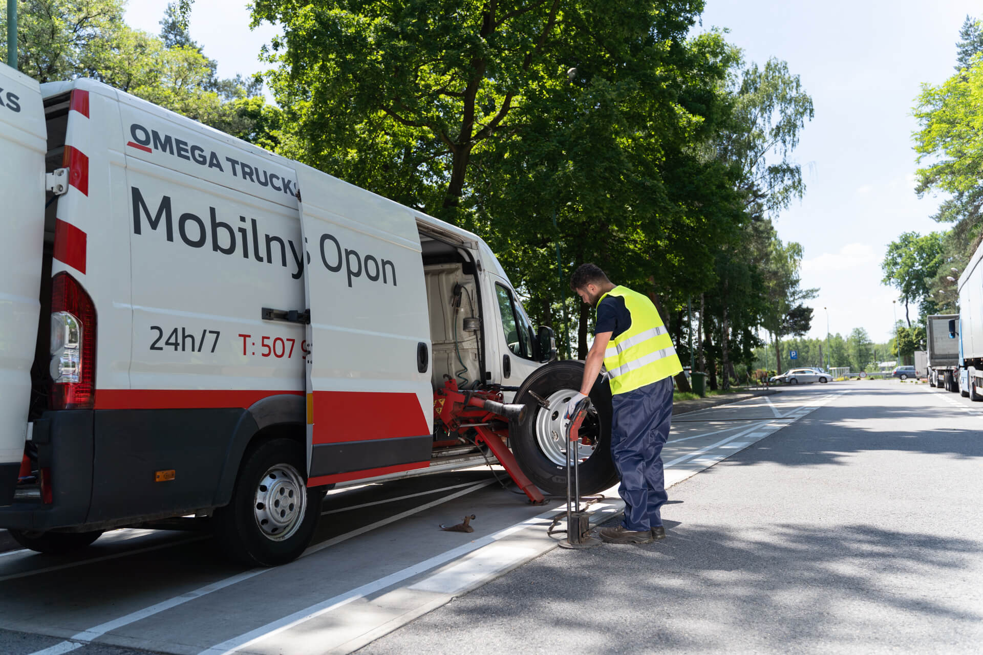 Mobilny serwis opon